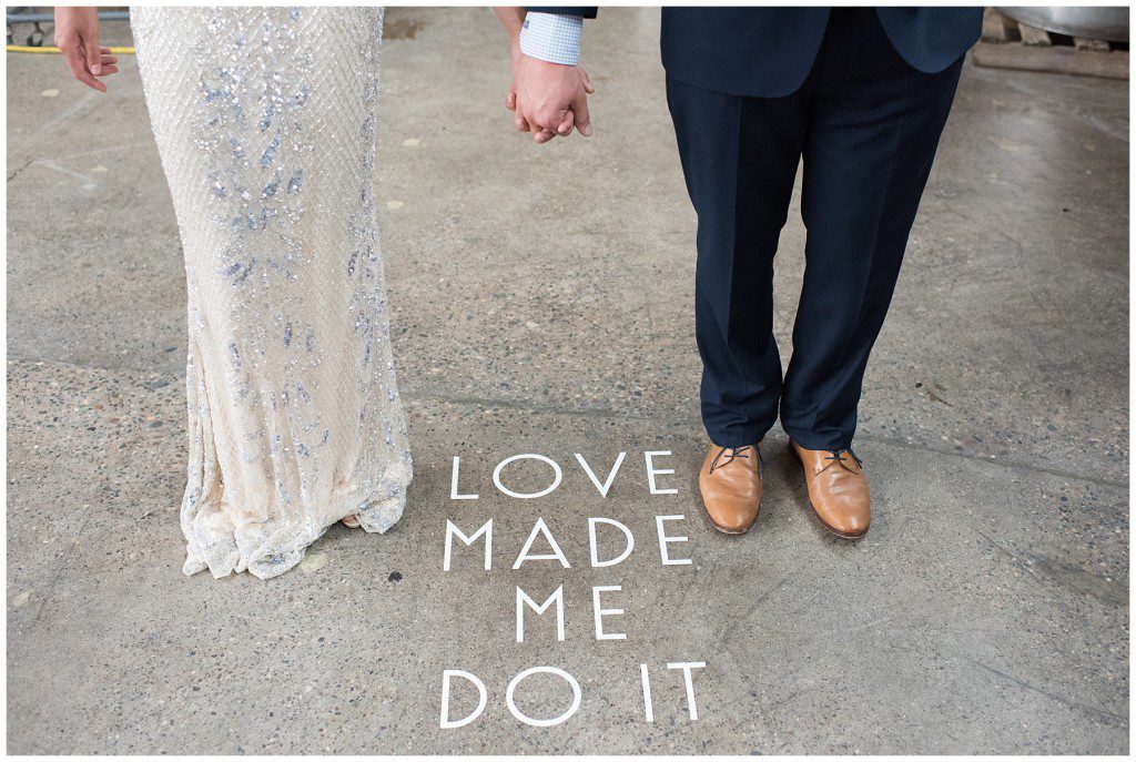 Tattersall Distillery wedding