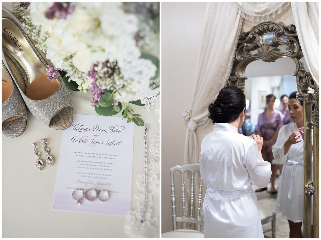 Misissippi Gardens Rainy spring wedding Copyright of Karen Feder Photography 2017 www.karenfederphotography.com