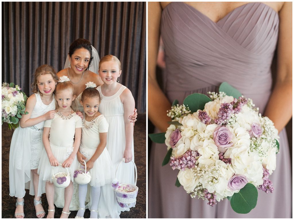 Misissippi Gardens Rainy spring wedding lilac florals Copyright of Karen Feder Photography 2017 www.karenfederphotography.com