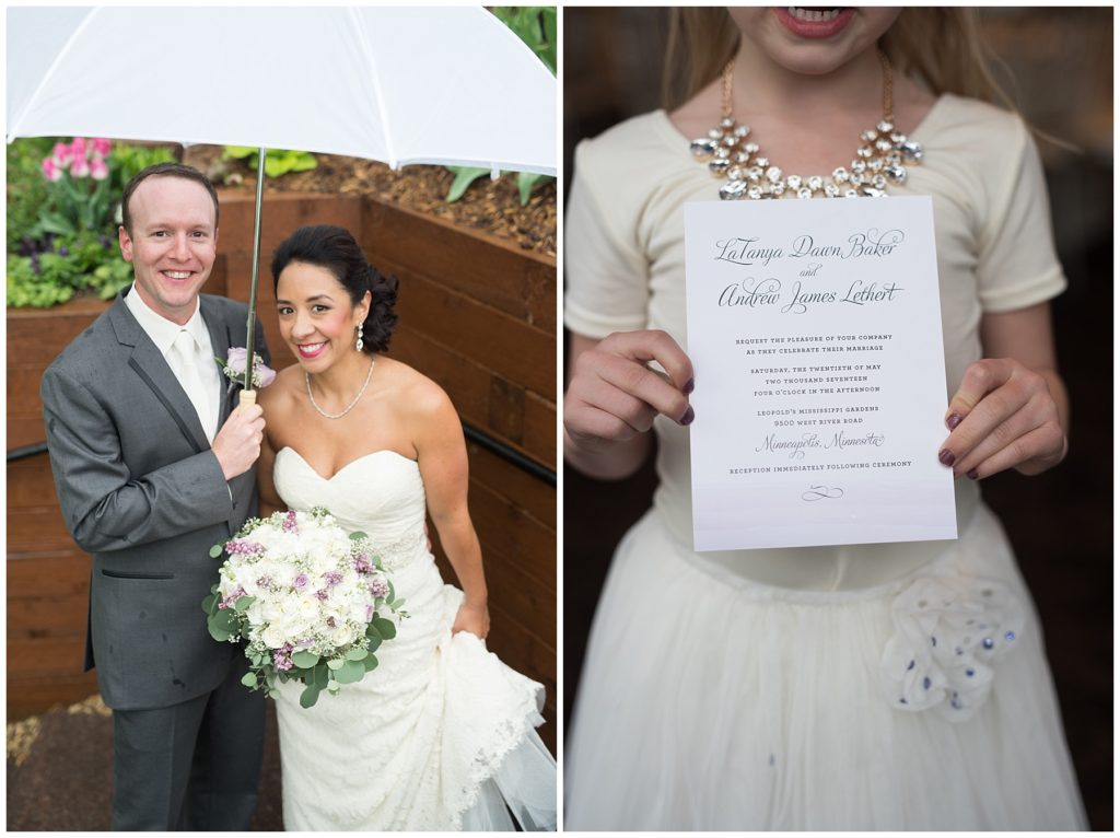 Misissippi Gardens Rainy spring wedding Copyright of Karen Feder Photography 2017 www.karenfederphotography.com