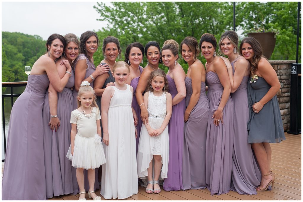 Misissippi Gardens Rainy purple spring wedding Copyright of Karen Feder Photography 2017 www.karenfederphotography.com