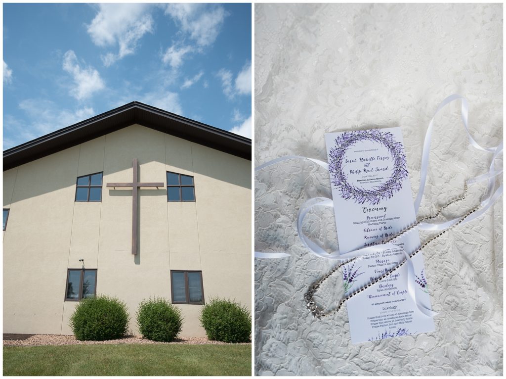 Minnesota lavendar countryside wedding by Karen Feder Photography www.karenfederphotography.com