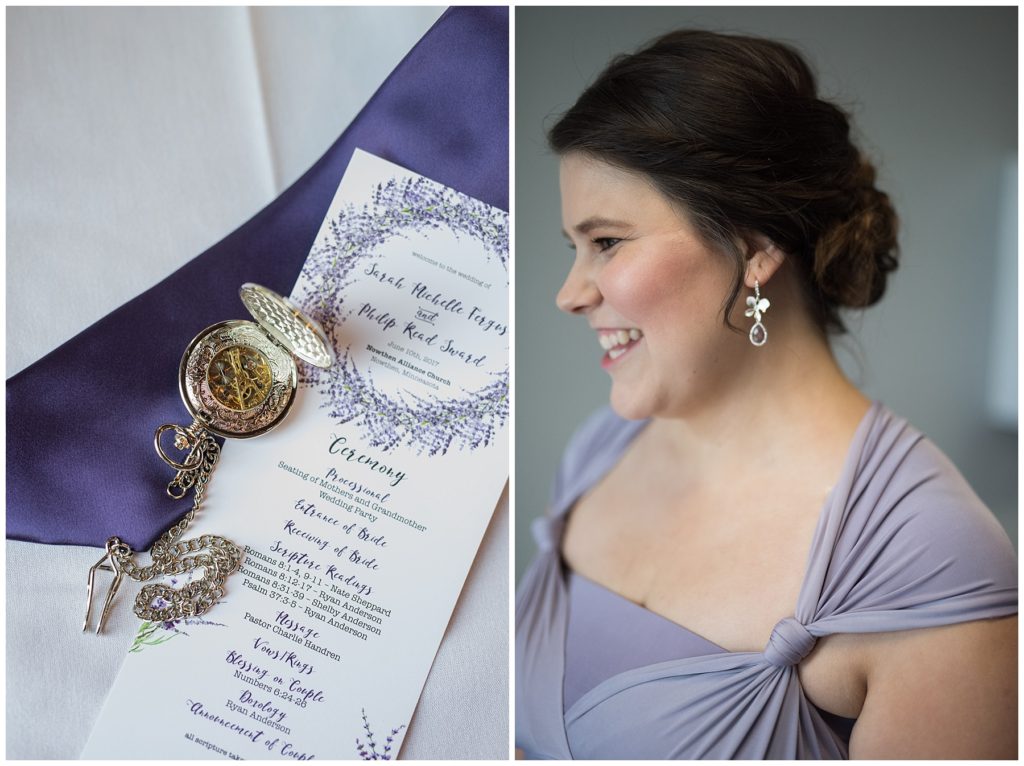 Minnesota lavendar countryside wedding by Karen Feder Photography www.karenfederphotography.com