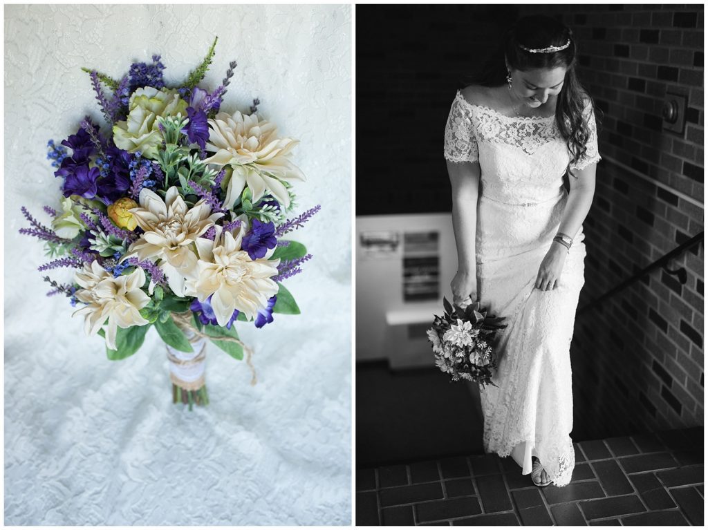 Minnesota lavendar countryside wedding by Karen Feder Photography www.karenfederphotography.com