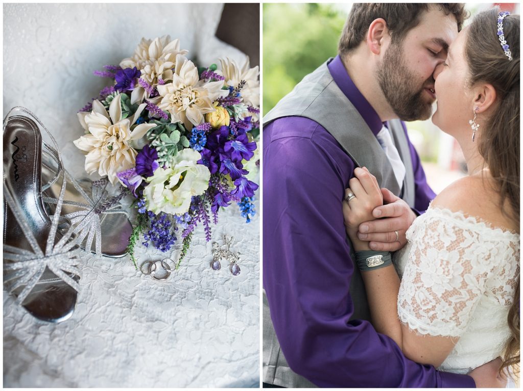 Minnesota lavendar countryside wedding by Karen Feder Photography www.karenfederphotography.com