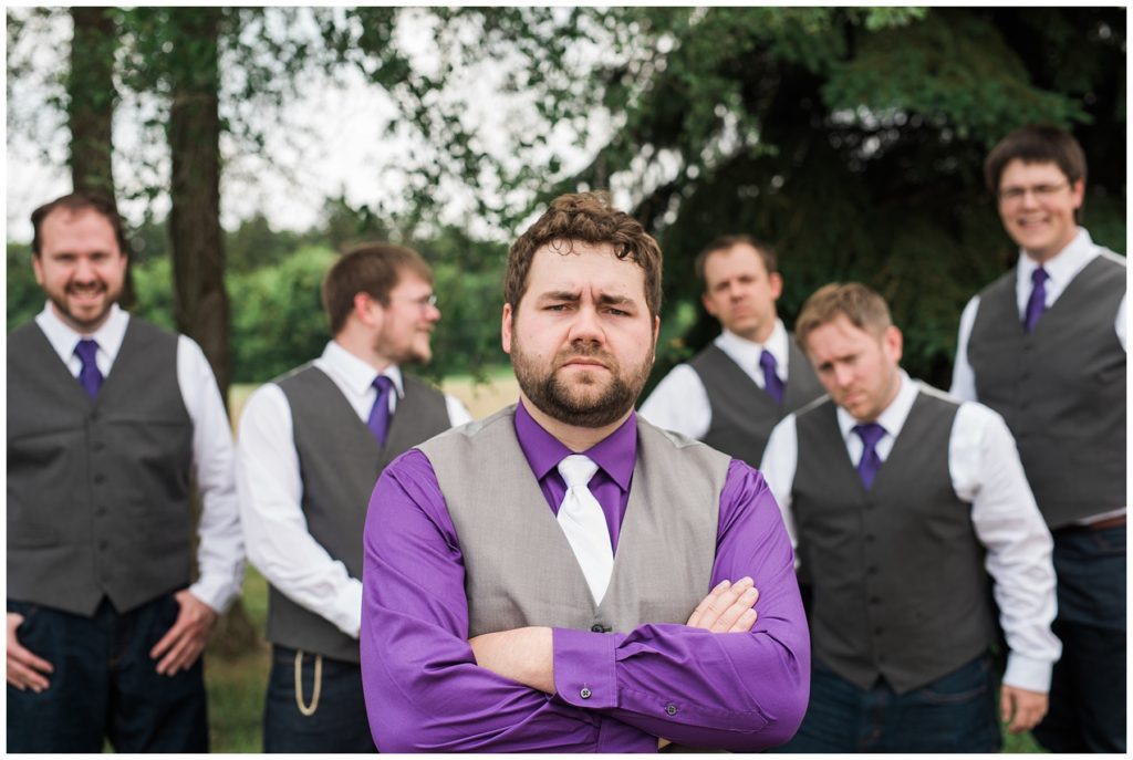 Minnesota lavendar countryside wedding by Karen Feder Photography www.karenfederphotography.com