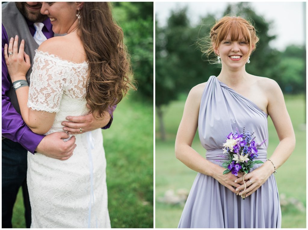 Minnesota lavendar countryside wedding by Karen Feder Photography www.karenfederphotography.com
