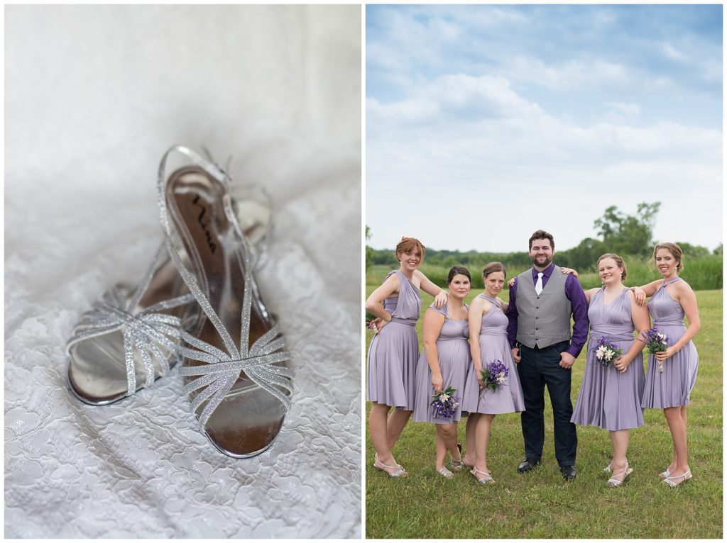 Minnesota lavendar countryside wedding by Karen Feder Photography www.karenfederphotography.com