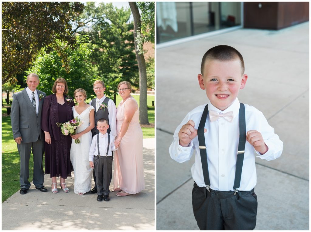 Elegant wedding at Rochester Art Center www.karenfederphotography.com