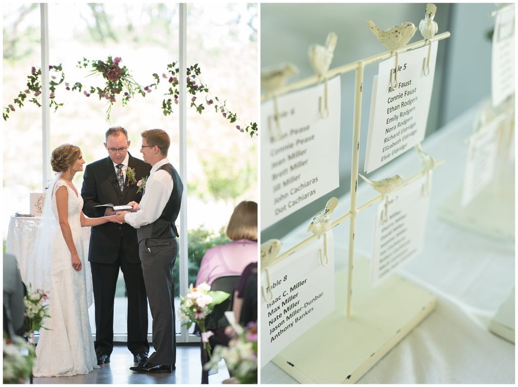 Elegant Pastel Wildflower wedding at Rochester Art Center www.karenfederphotography.com