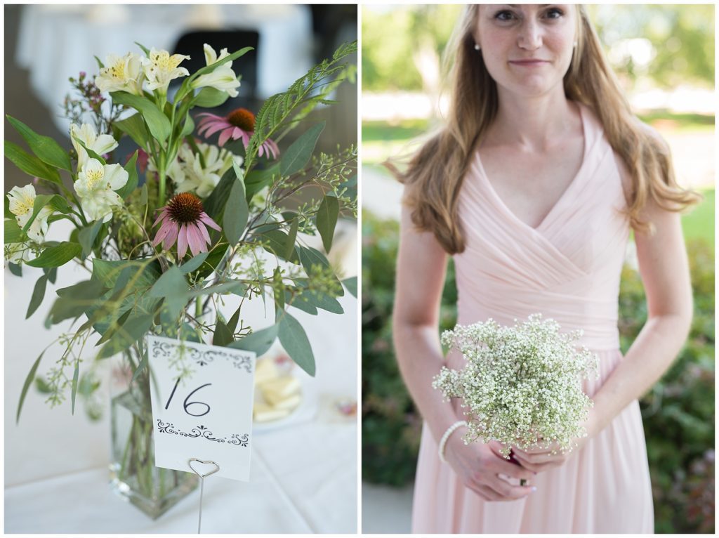 Elegant Pastel Wildflower wedding at Rochester Art Center www.karenfederphotography.com