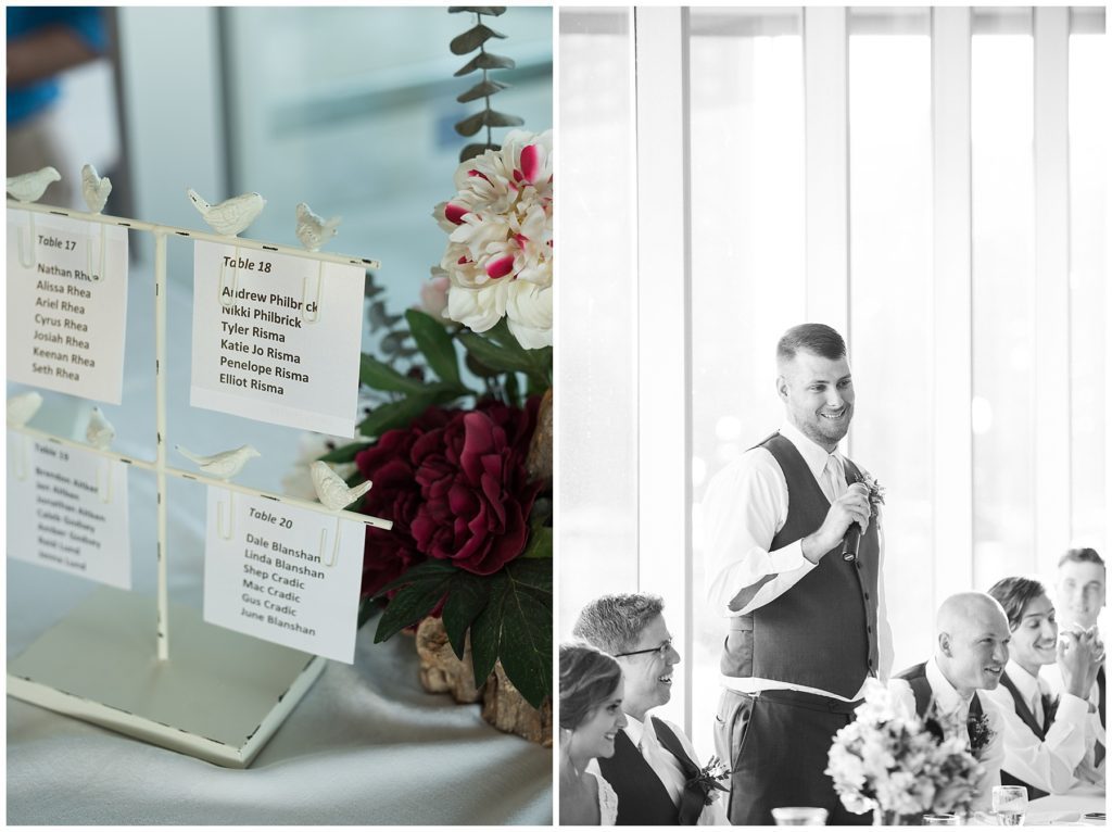 Elegant Pastel Wildflower wedding at Rochester Art Center www.karenfederphotography.com