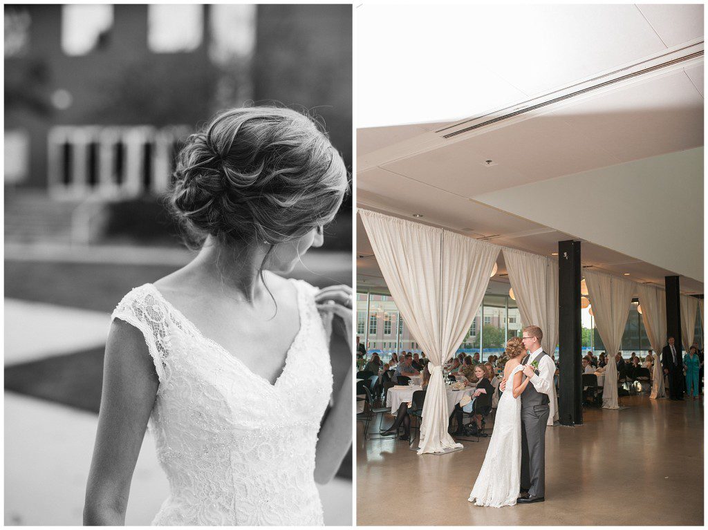 Elegant Pastel Wildflower wedding at Rochester Art Center www.karenfederphotography.com