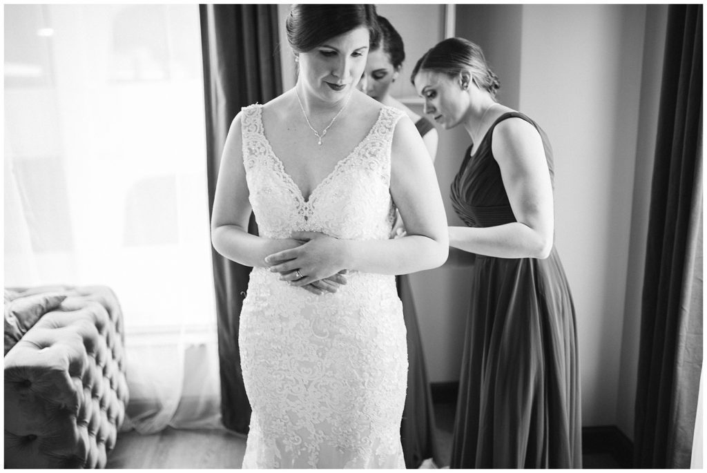 Winter Minneapolis Lumber Exchange Wedding