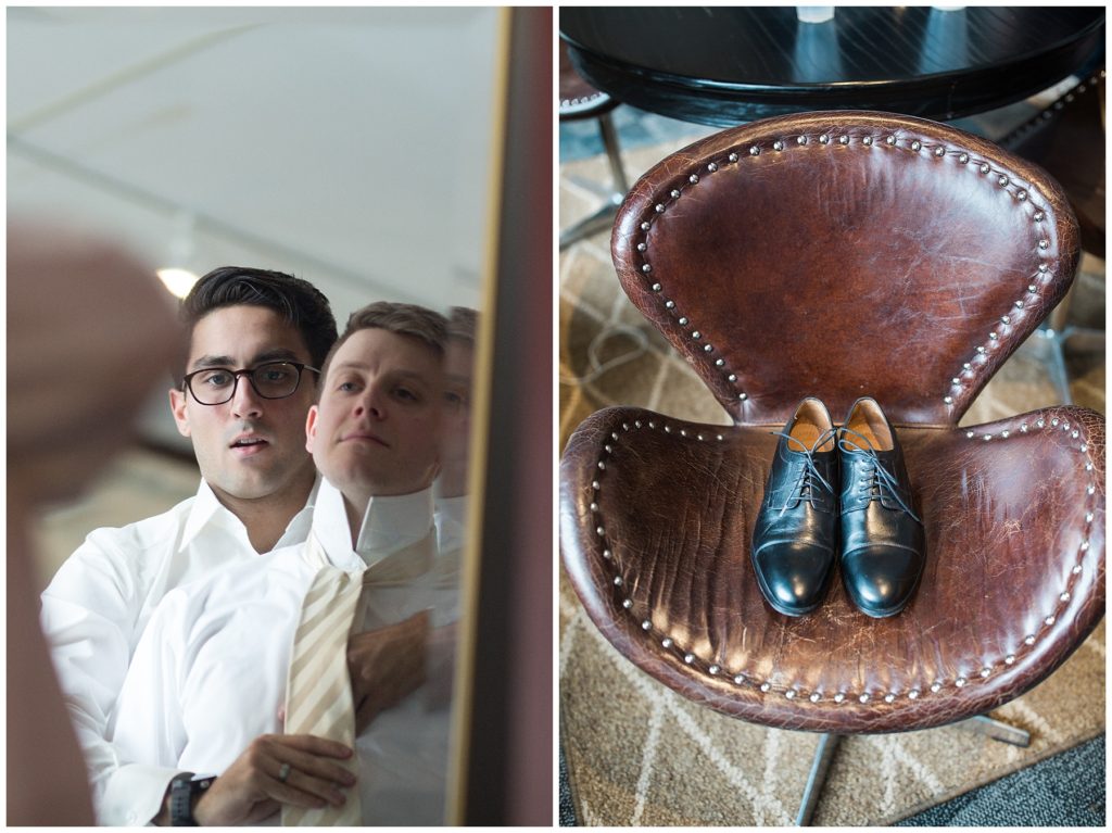 Winter Minneapolis Lumber Exchange Wedding