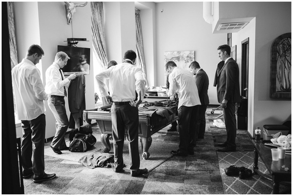 Winter Minneapolis Lumber Exchange Wedding