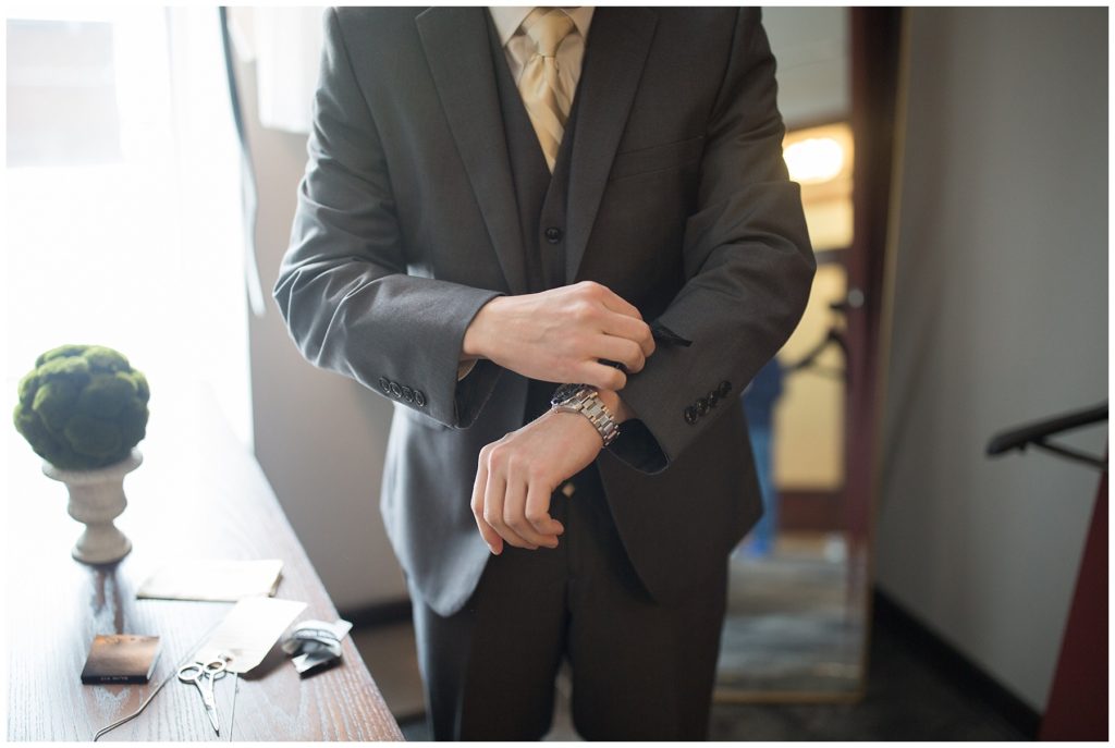 Winter Minneapolis Lumber Exchange Wedding