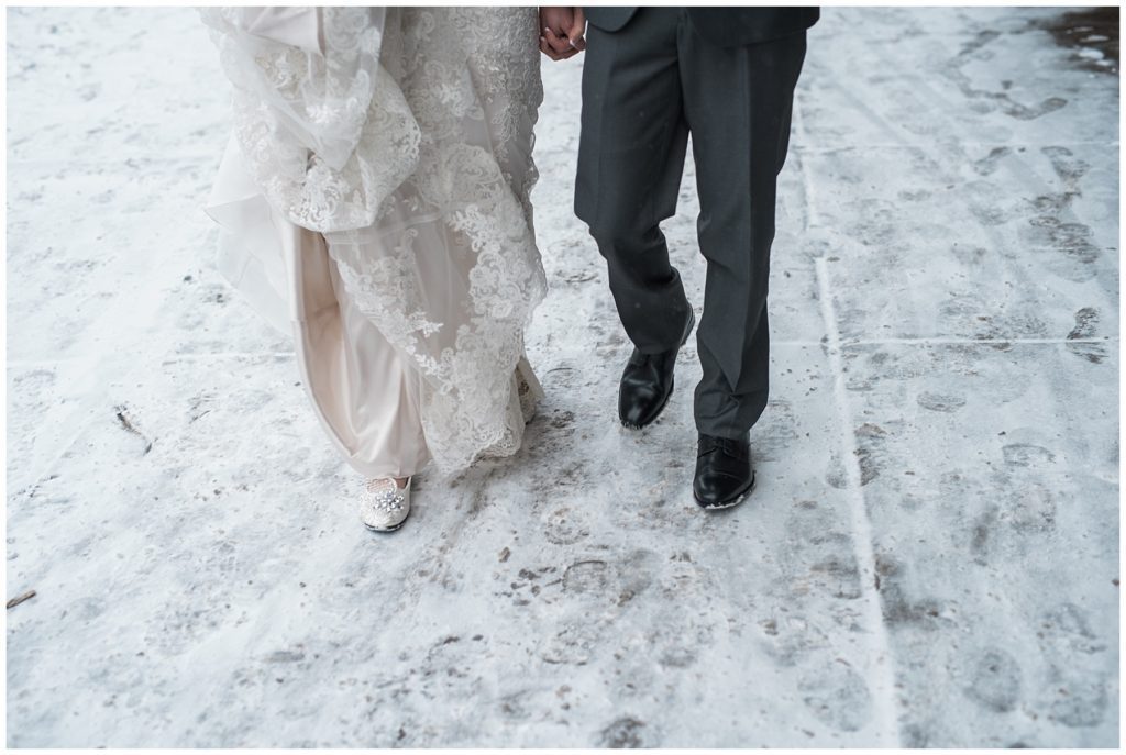 Minneapolis Red and Grey Lumber Exchange Wedding by Karen Feder Photography