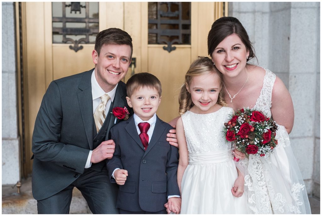 Basilica of St. Mary Minneapolis winter wedding by Karen Feder Photography