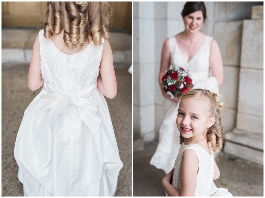Basilica of St. Mary Minneapolis winter wedding by Karen Feder Photography
