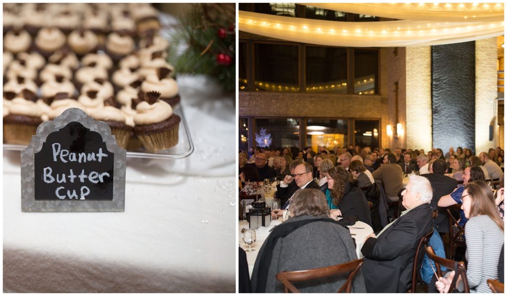 Wedding reception at Lumber Exchange in Minneapolis by Karen Feder Photography