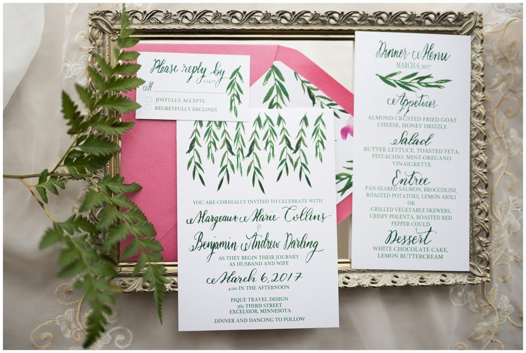 Pique Travel Wedding Stationary Images copyright of Karen Feder Photography 2017