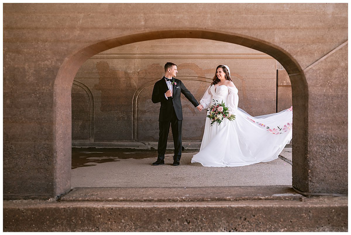 Spring wedding in Stillwater Minnesota