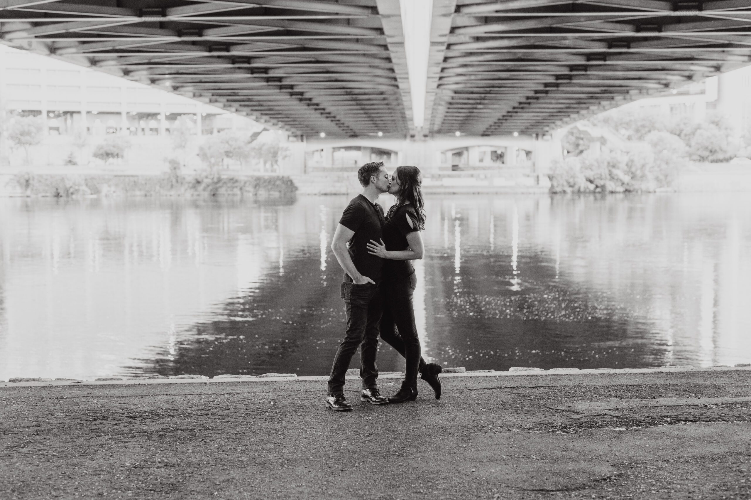 Downtown engagement session