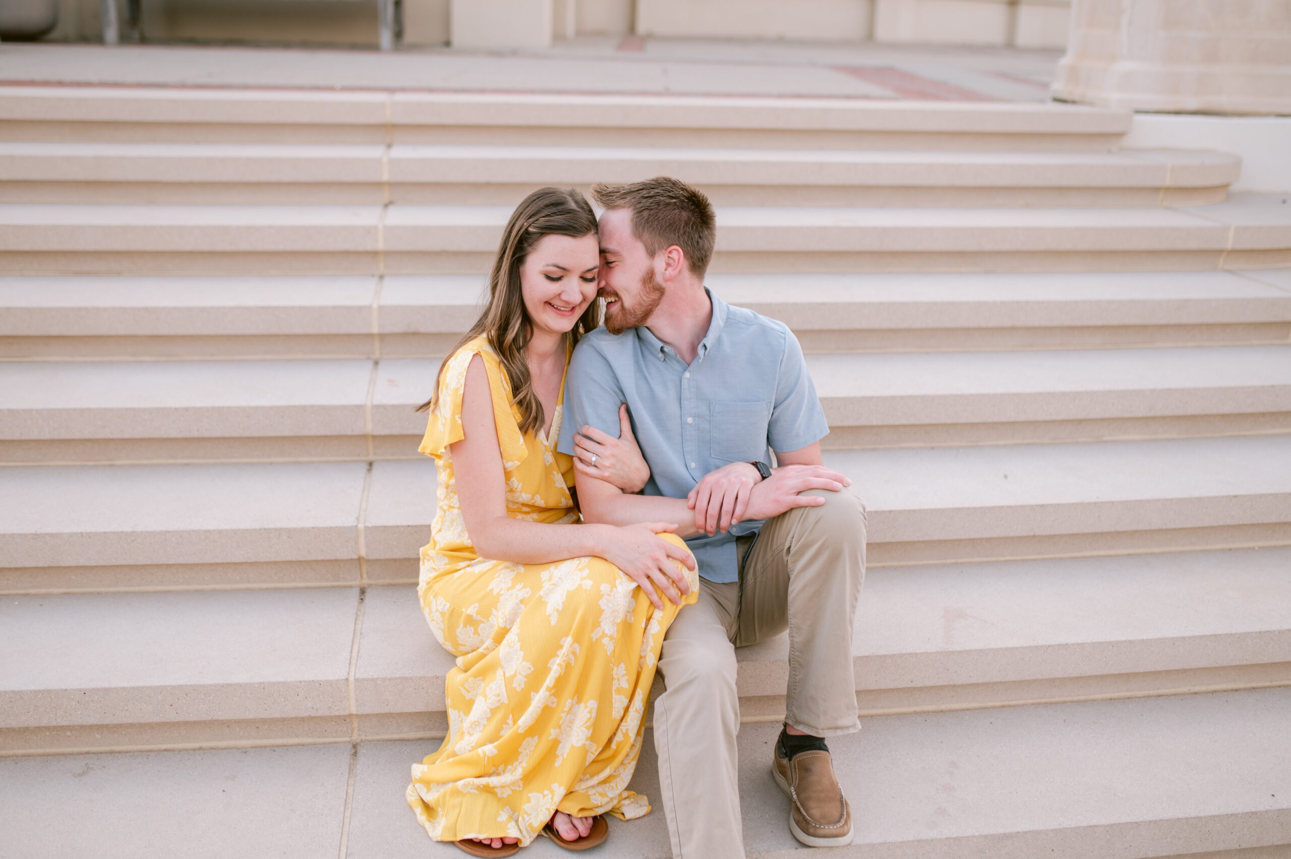 Como Park engagement session in the summer