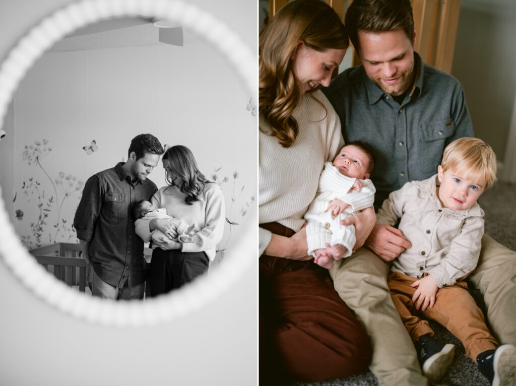 Newborn session in Minnesota